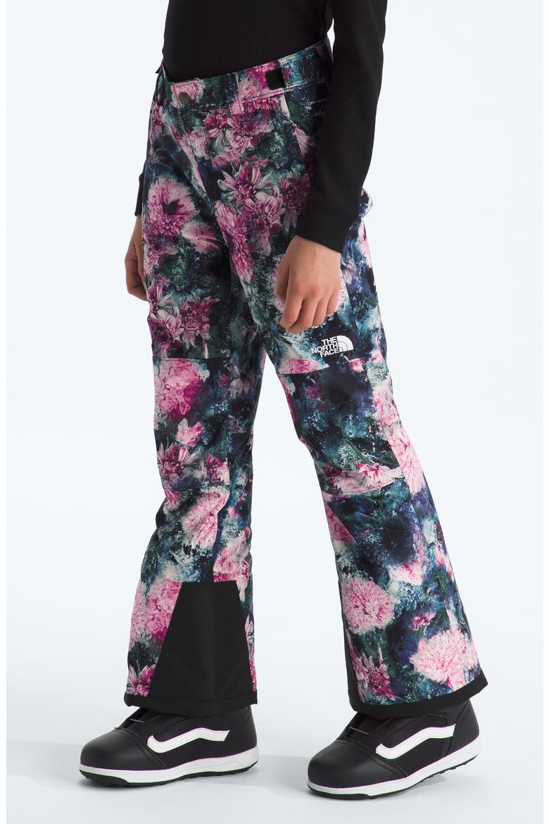 Kids' Freedom Waterproof Insulated Pants, Alternate, color, PALE BLOSSOM FROZEN