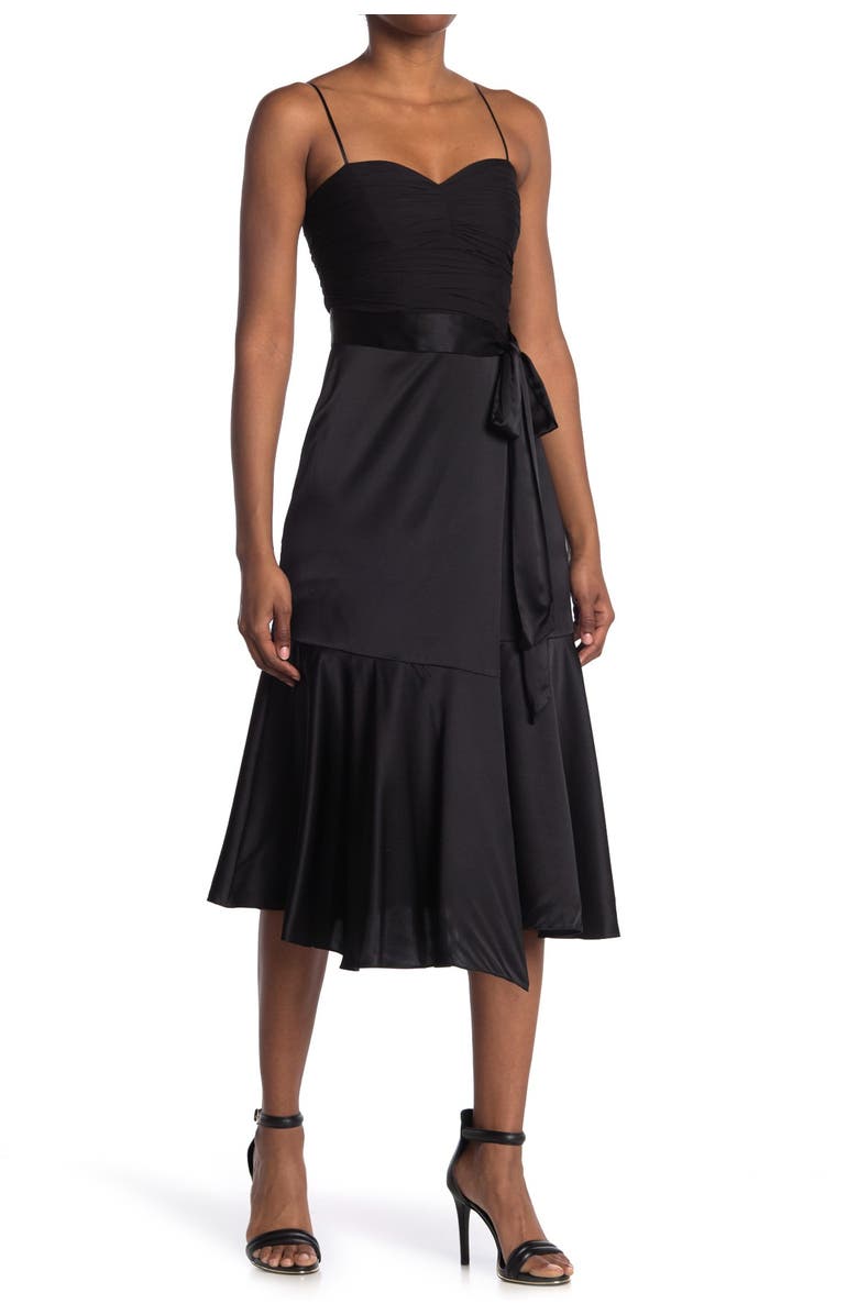 Cinq à Sept Vienna Waist Tie Dress, Main, color, 