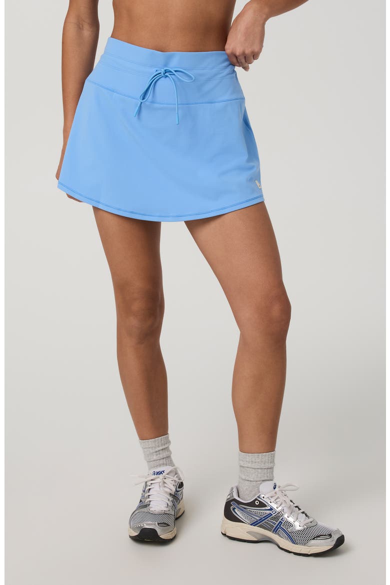 Daily Drawstring Skirt, Main, color, OASIS BLUE