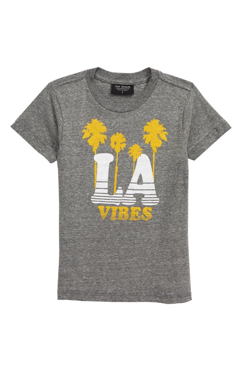 Tiny Whales LA Vibes Destination Graphic Tee, Main, color, 