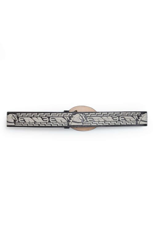 Mother The Ghost Rider Leather Belt In Black