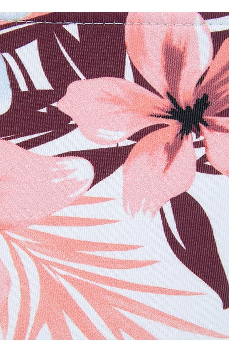 LASCANA Floral Print Underwire Bikini Top Size 32D, Alternate, color, Cream Multi