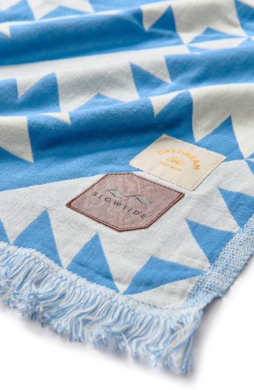Slowtide Daydream Lightweight Throw Blanket In Lagoon