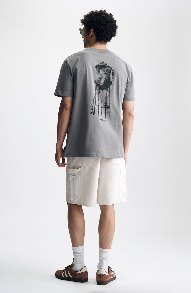 Brooklyn Industries Loose Fit Cotton Graphic T-Shirt, Alternate, color, 