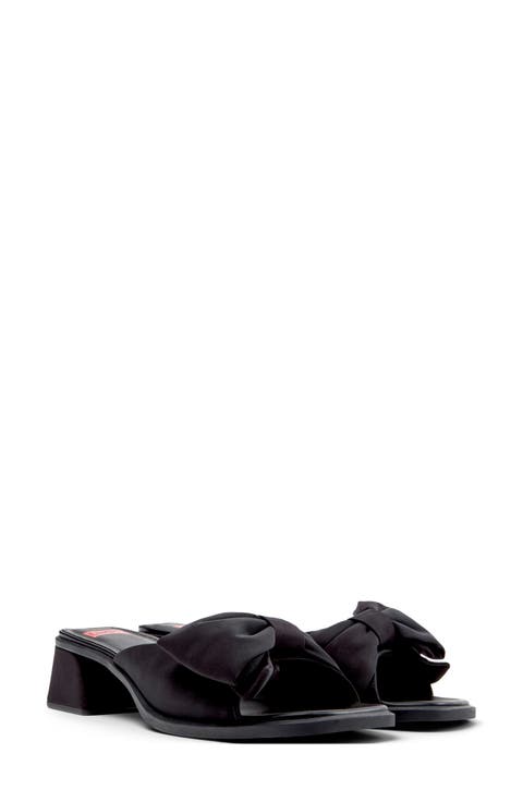 Kora Bow Slide Sandal (Women)