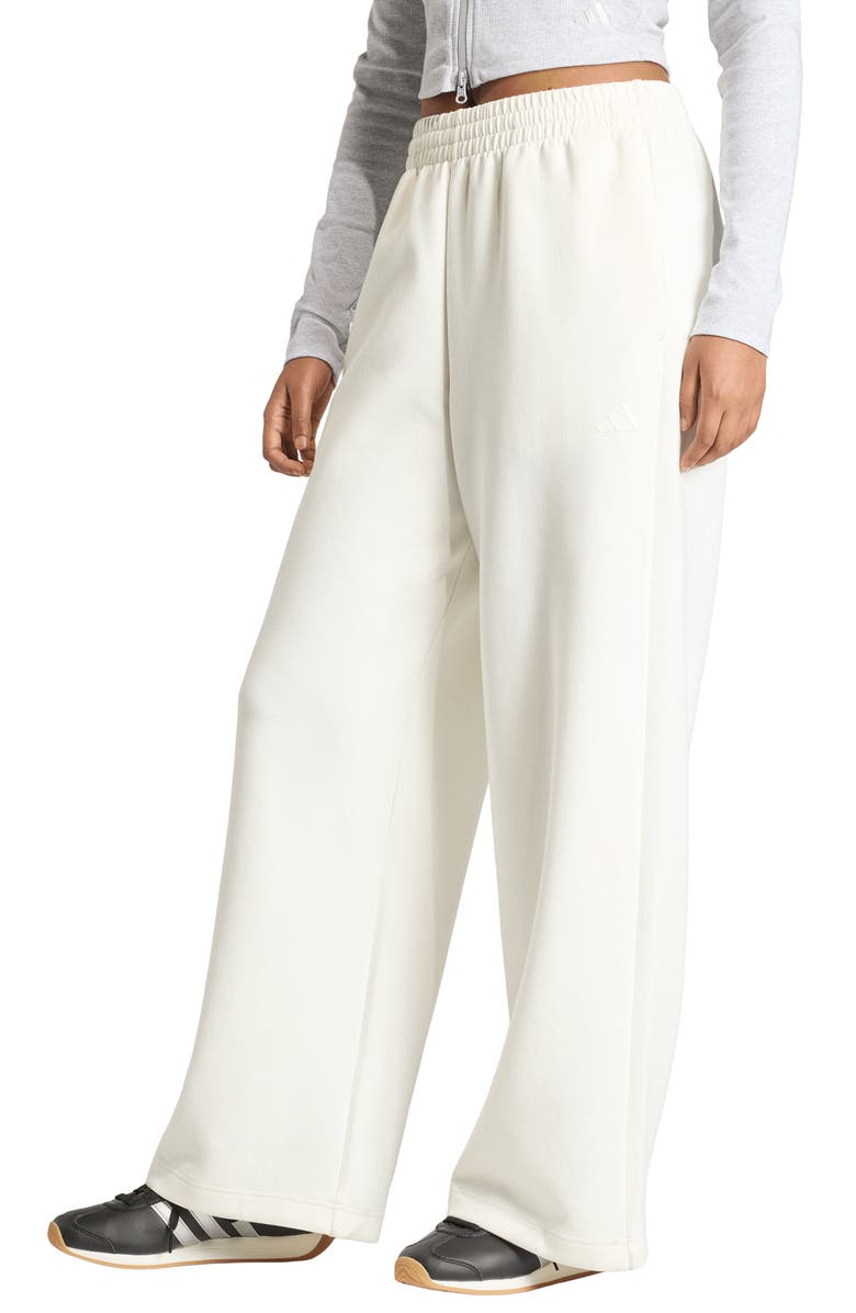 adidas Wide Leg Open Hem Pants | Nordstromrack