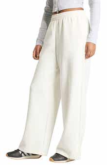 adidas Wide Leg Open Hem Pants