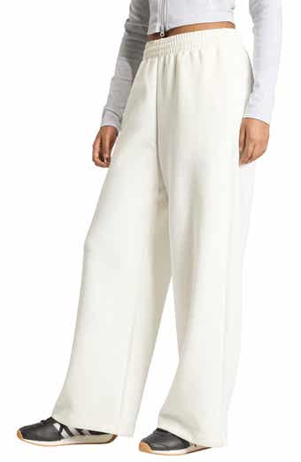 adidas Wide Leg Open Hem Pants