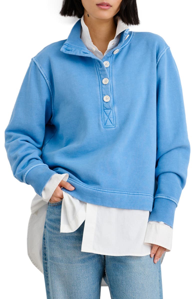 Alex Mill Penny Fleece Pullover, Main, color,