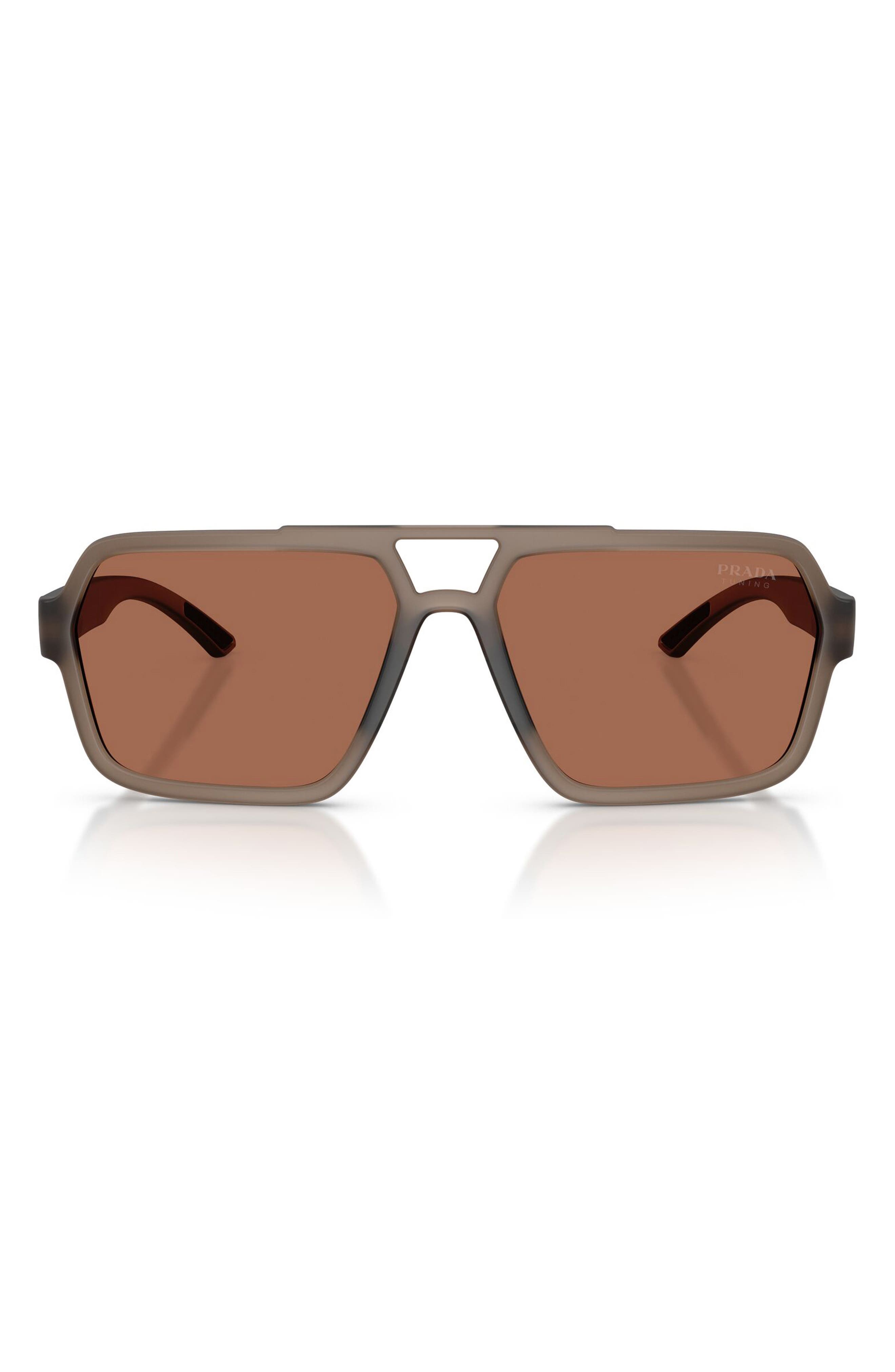selected TRANSPARENT BROWN / BROWN
