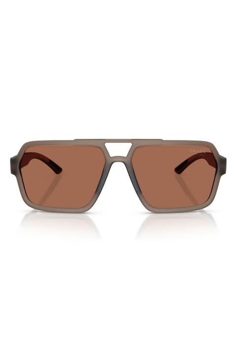 59mm Pilot Sunglasses