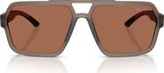 Prada Linea Rossa 59mm Pilot Sunglasses