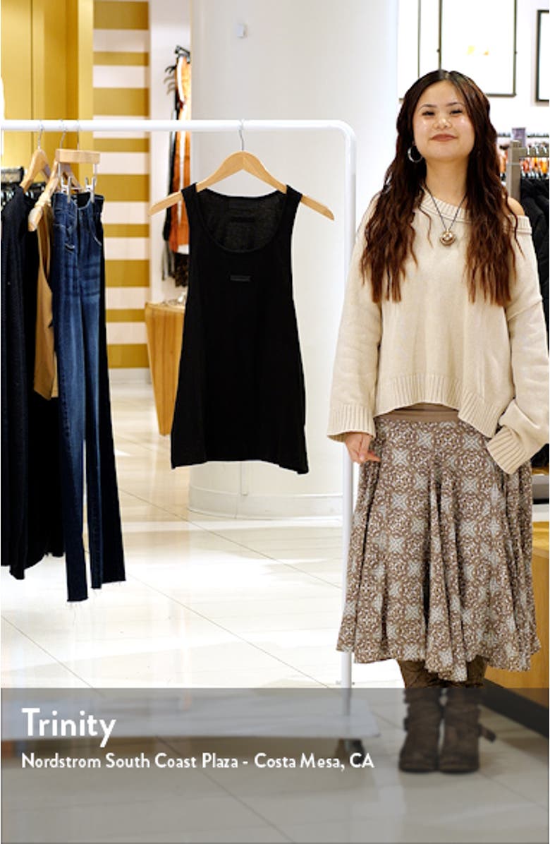 Logo Cotton Blend Tank, sales video thumbnail