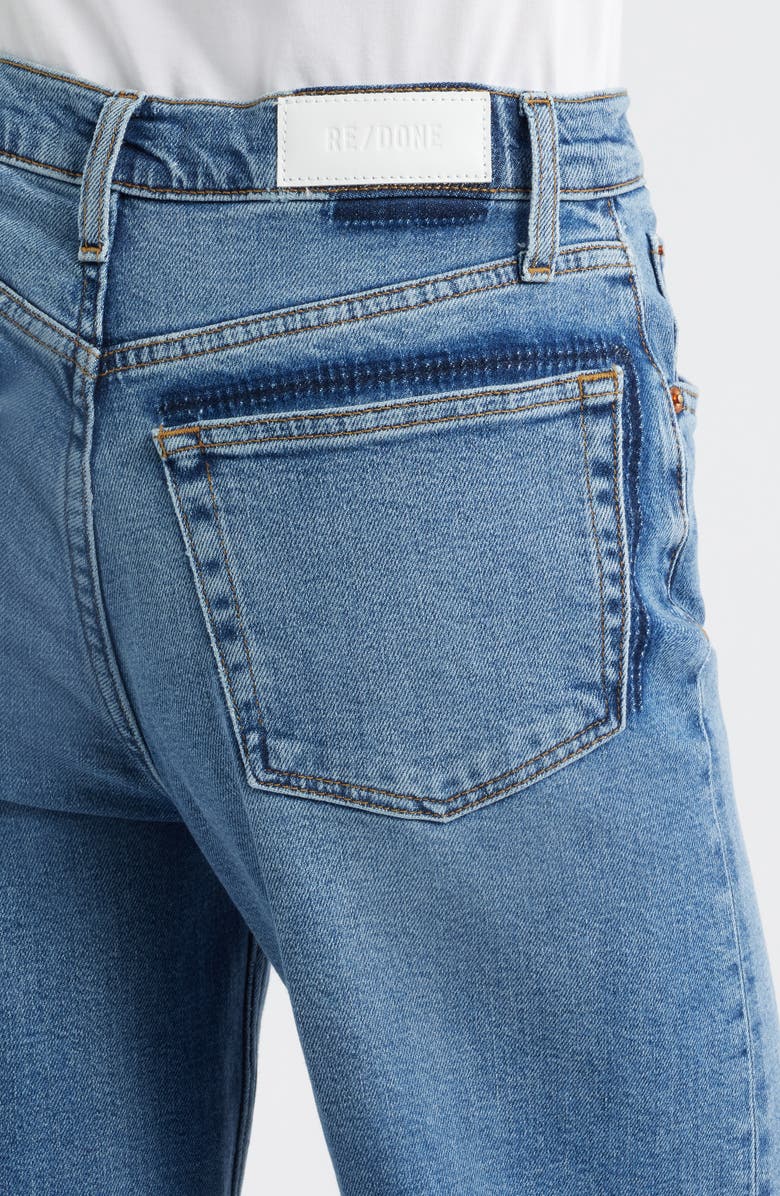 Re/Done High Waist Wide Leg Jeans, Alternate, color, Mid70sshadow