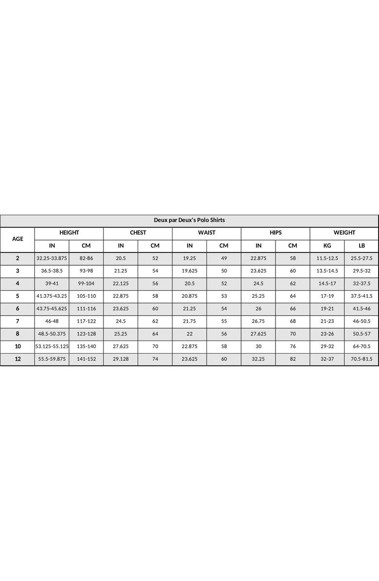 Deux par Deux Little Boy's Short Sleeve Polo Shirt White, Alternate, color, White