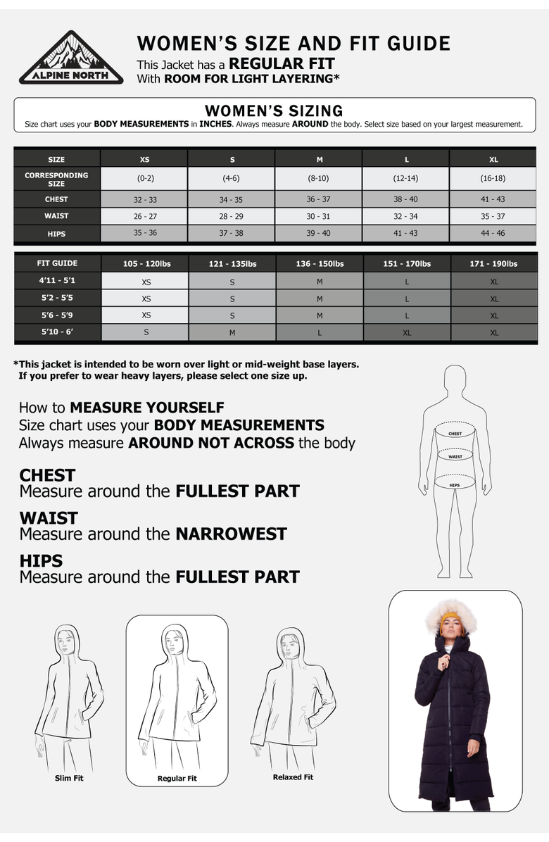 Alpine North KLUANE - Vegan Down Ultra Long Winter Parka, Alternate, color, Black