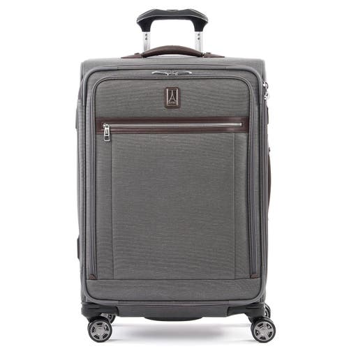 Travelpro Platinum Elite Softside Expandable Medium 25-inch Checked Luggage In Vintage Grey