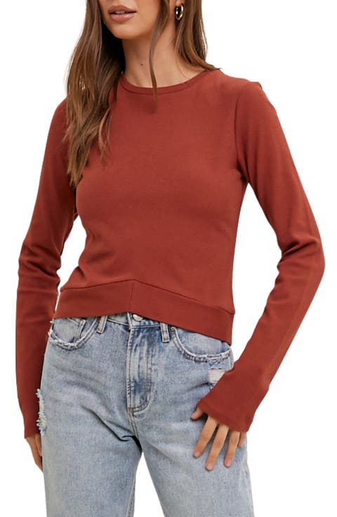 Ribbed Knit Top