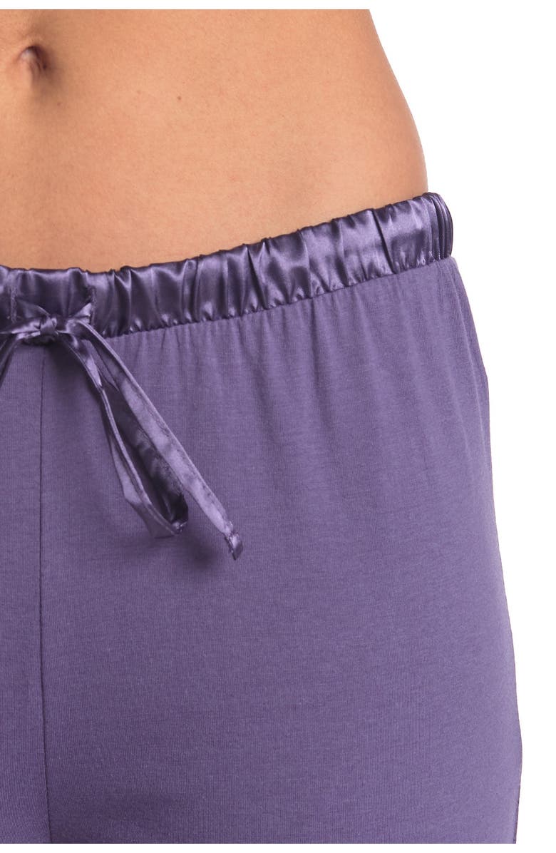 BLIS Satin Trim 2-Piece Pajama Set, Alternate, color,