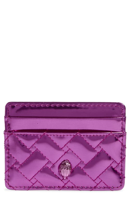 Kurt Geiger London Kensington Card Holder In Brown