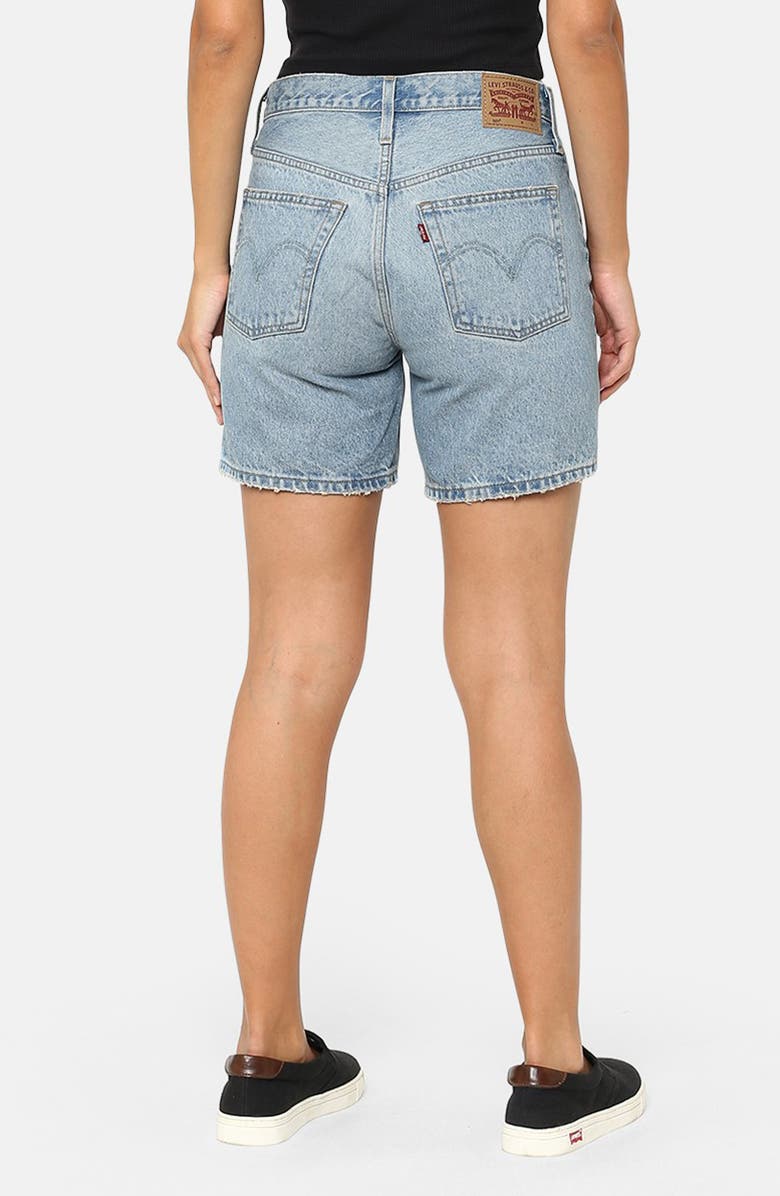 Levi's<sup>®</sup> 501<sup>®</sup> Mid Thigh Denim Shorts, Alternate, color,