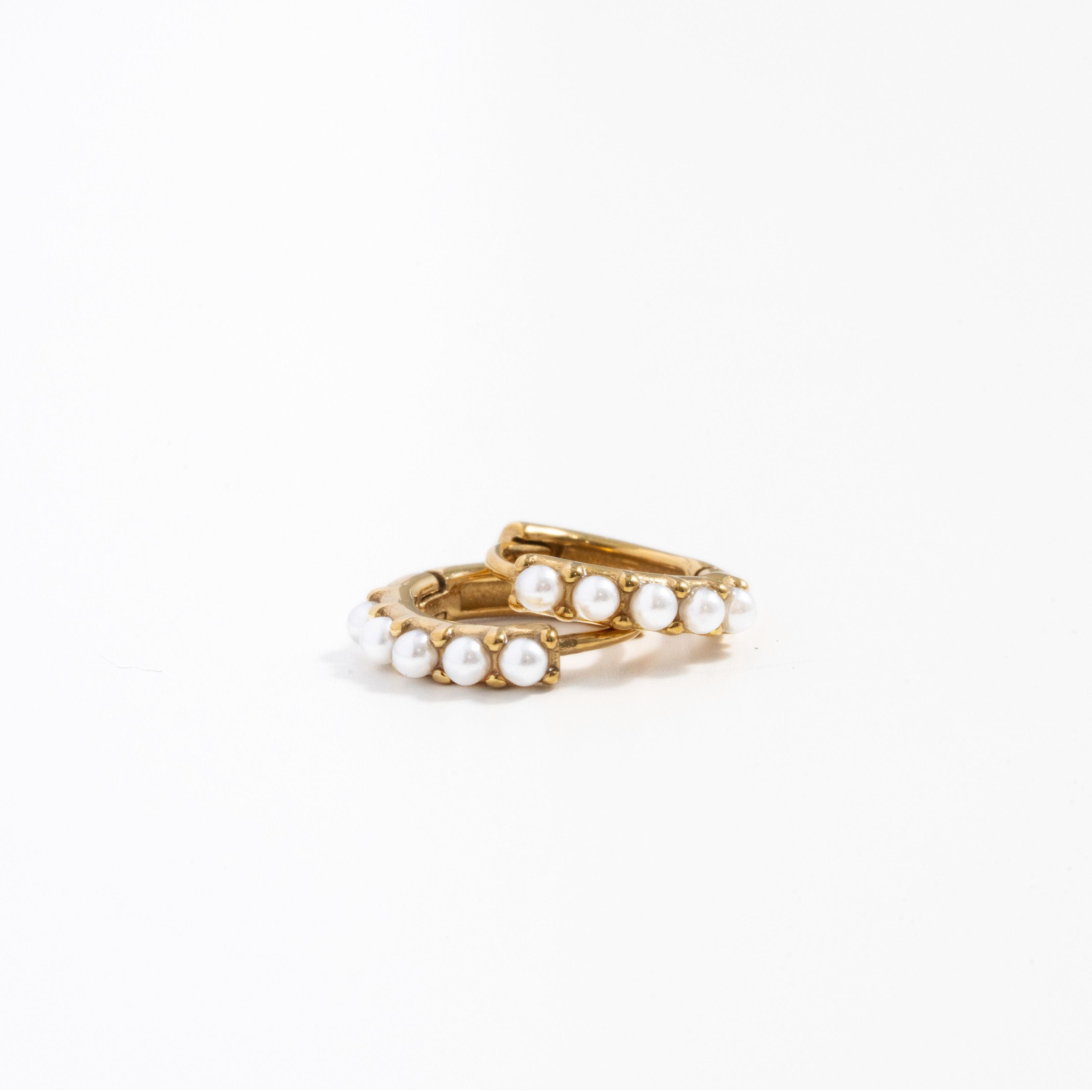 Pip Pop Dainty Pearl Hypoallergenic Hoop Earrings | Nordstrom