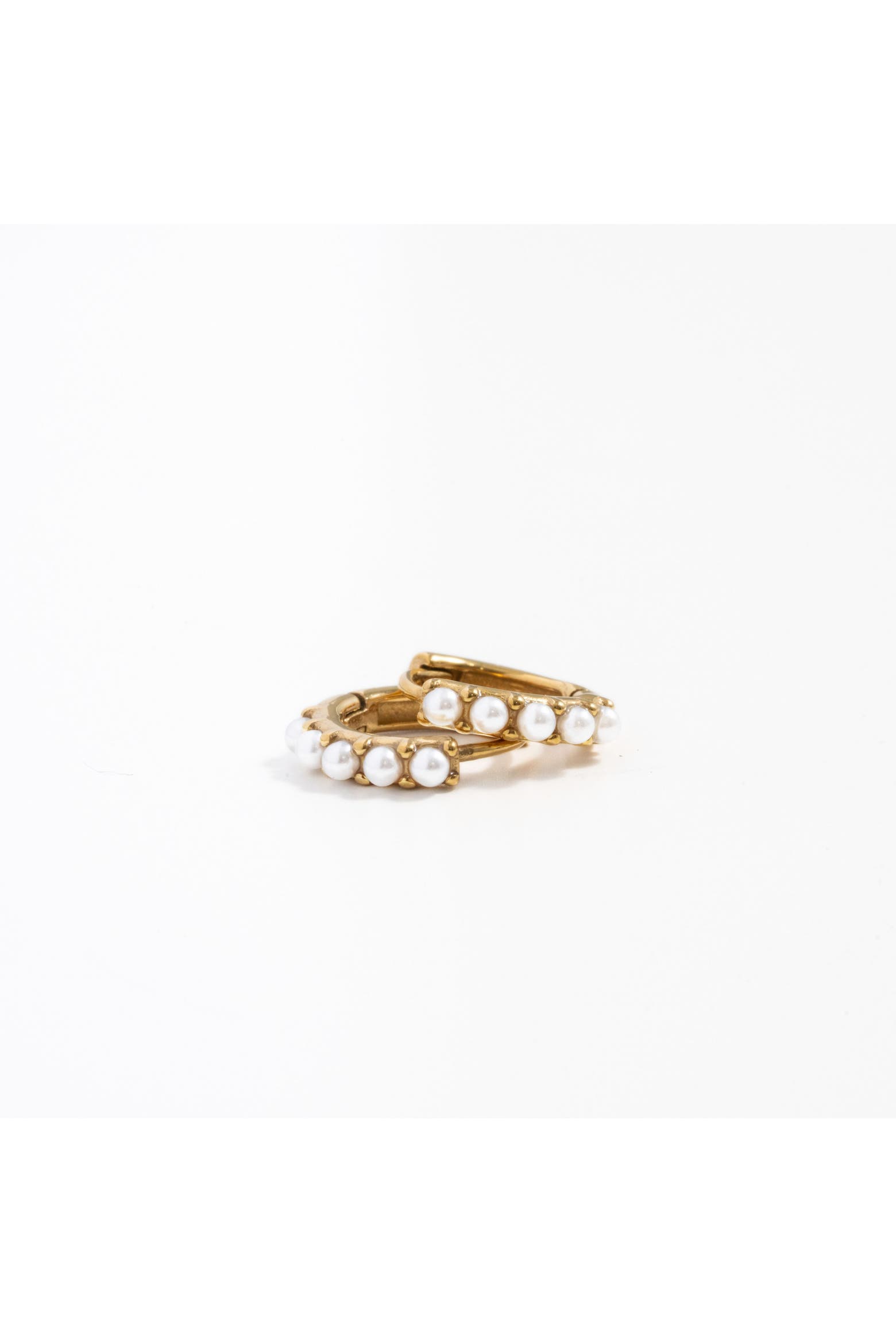 Pip Quantity Pip Pop Dainty Pearl Hypoallergenic Hoop Earrings | Nordstrom