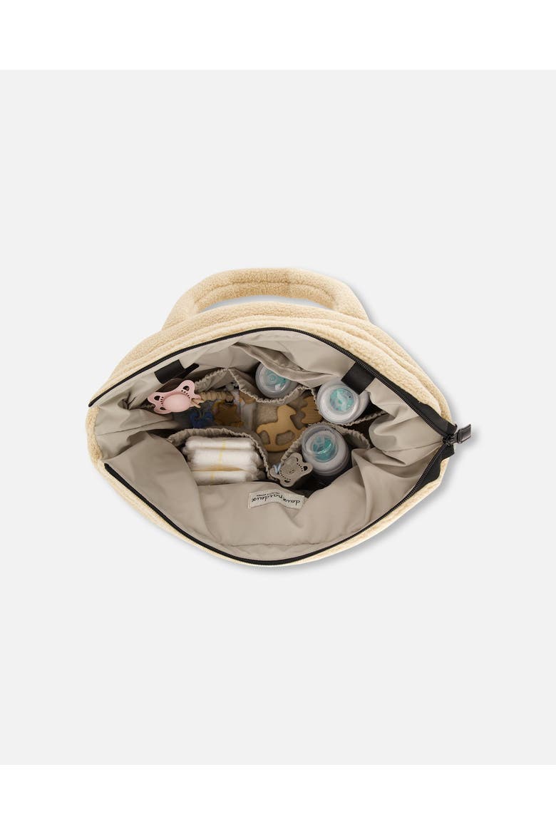 Unisex Tote-Style Diaper Bag, Alternate, color, Beige