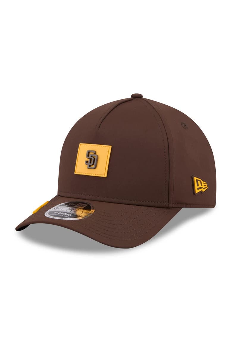 Men's New Era  Brown San Diego Padres 2026 Clubhouse 9FORTY A-Frame Adjustable Hat, Main, color, Brown