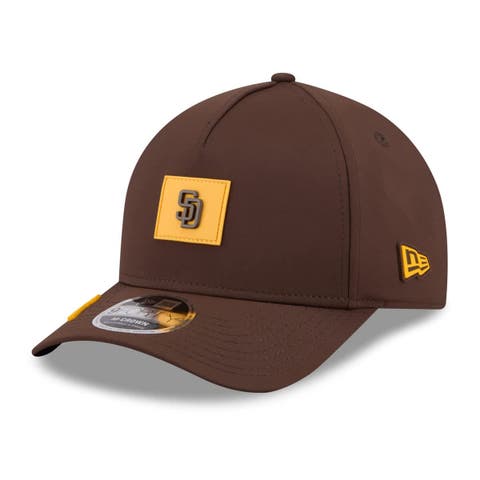 Men's New Era  Brown San Diego Padres 2026 Clubhouse 9FORTY A-Frame Adjustable Hat