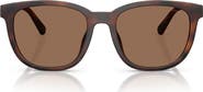 COACH 54mm Square Sunglasses