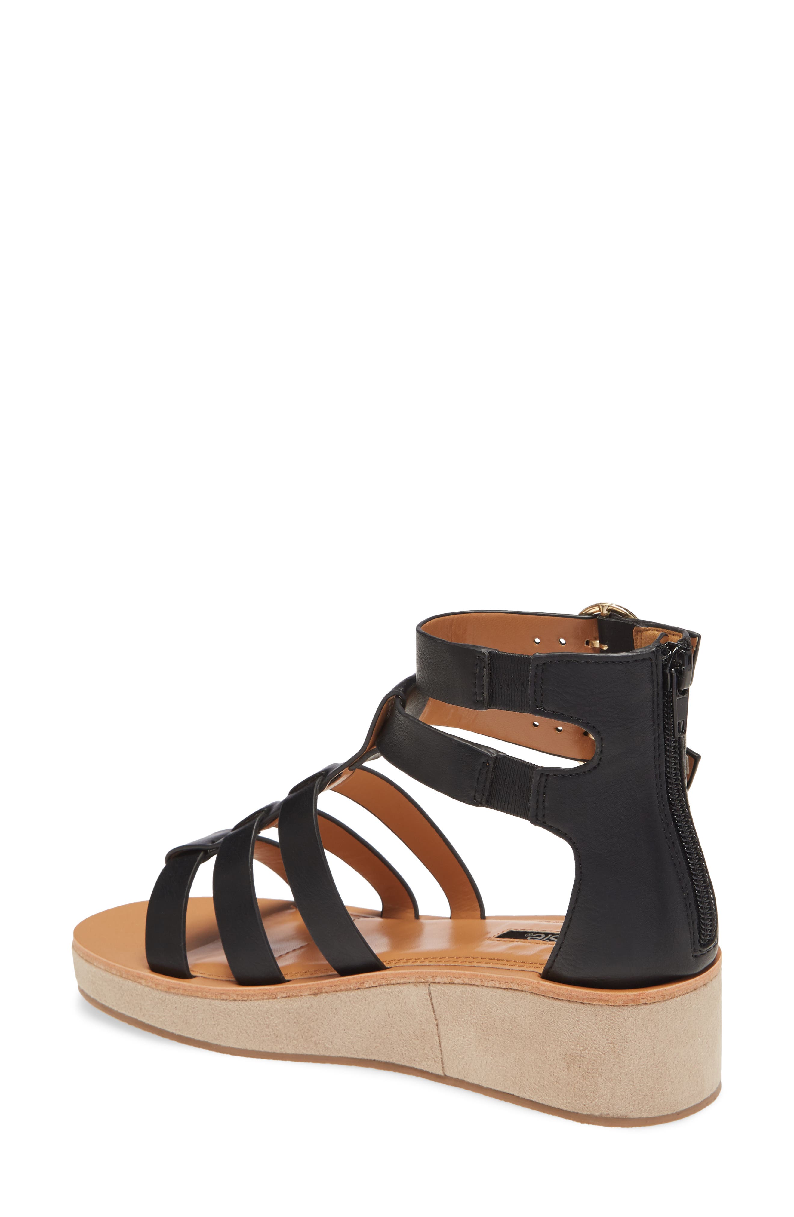 Kensie Weldon Wedge Sandal, Alternate, color, 