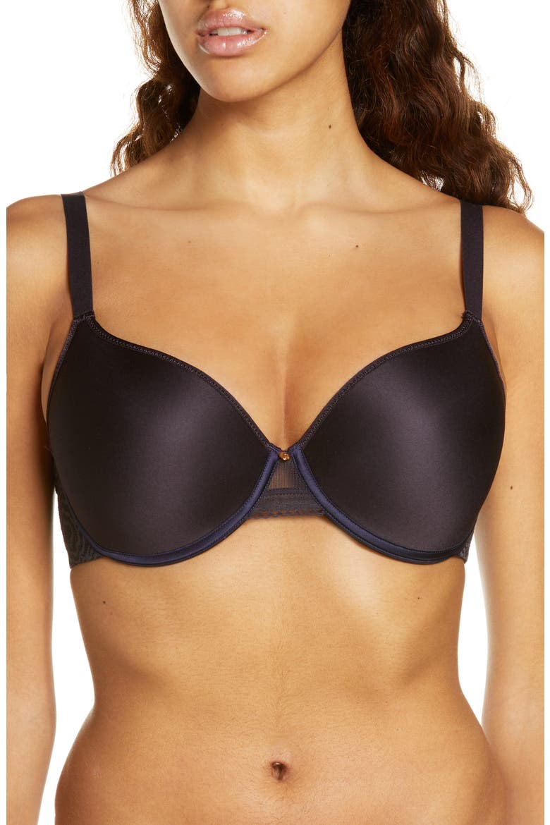 C Jolie Comfort Convertible T-Shirt Bra, Main, color, INK-VB