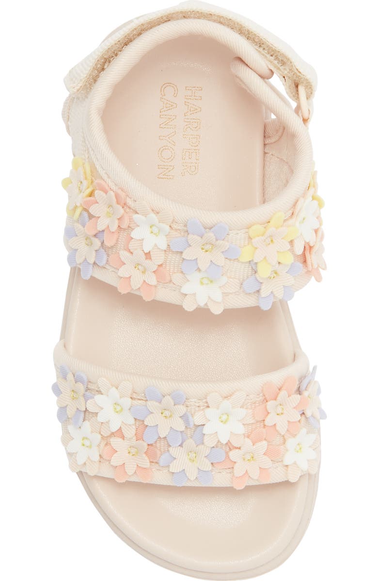 Harper Canyon Kids' Sunny Flower Sandal, Alternate, color, Pink