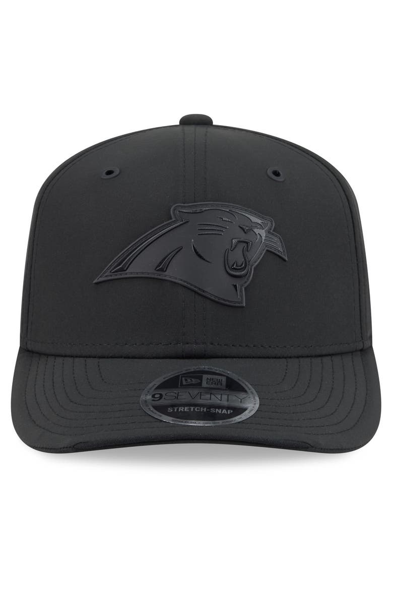 Men's New Era Black Carolina Panthers 2026 Sideline 9SEVENTY Adjustable Hat, Alternate, color, Black