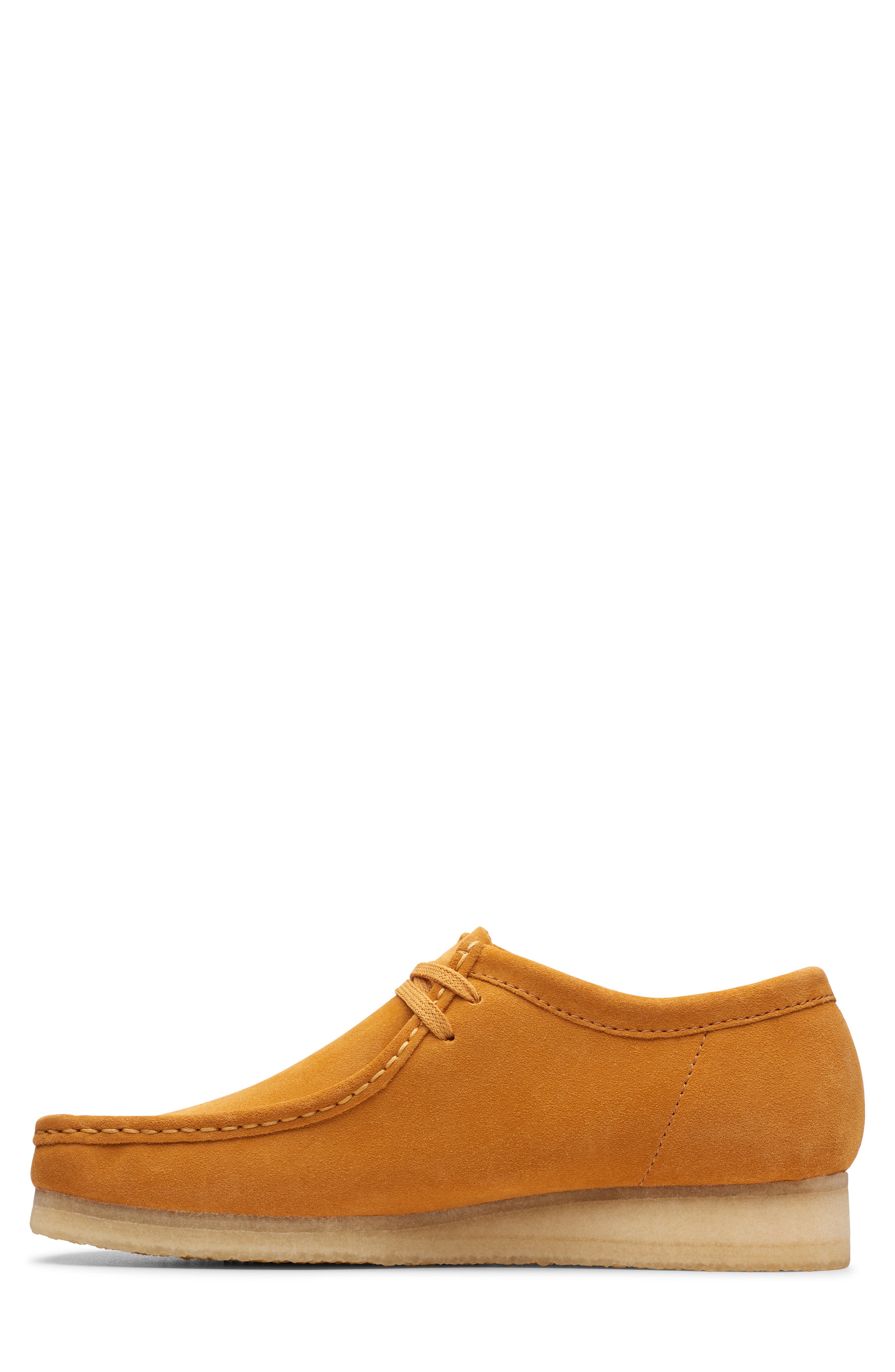 'Wallabee' Moc Toe Derby, Alternate, color, TURMERIC SUEDE
