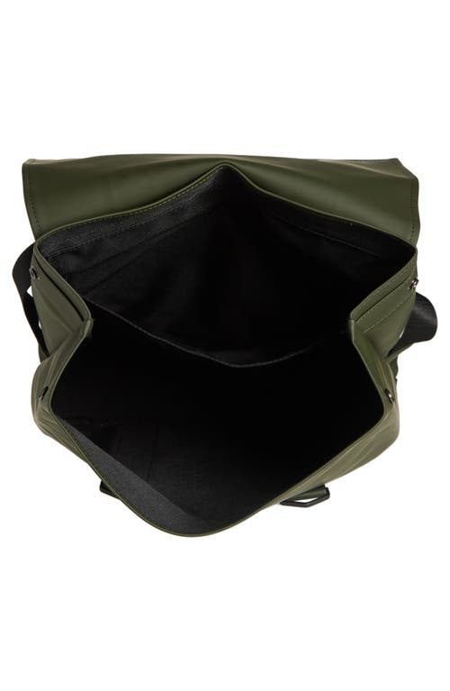 Rains Msn Cargo Waterproof Backpack In Green
