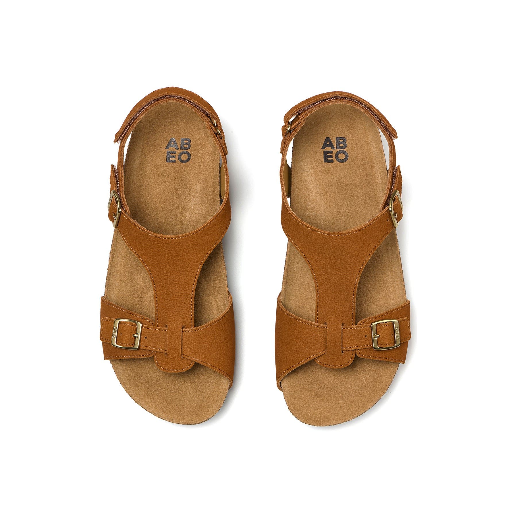 Algarve Buckle Sandal, Alternate, color, Pecan