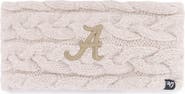 '47 Women's '47  Natural Alabama Crimson Tide Core & Inline Latte Knit Headband