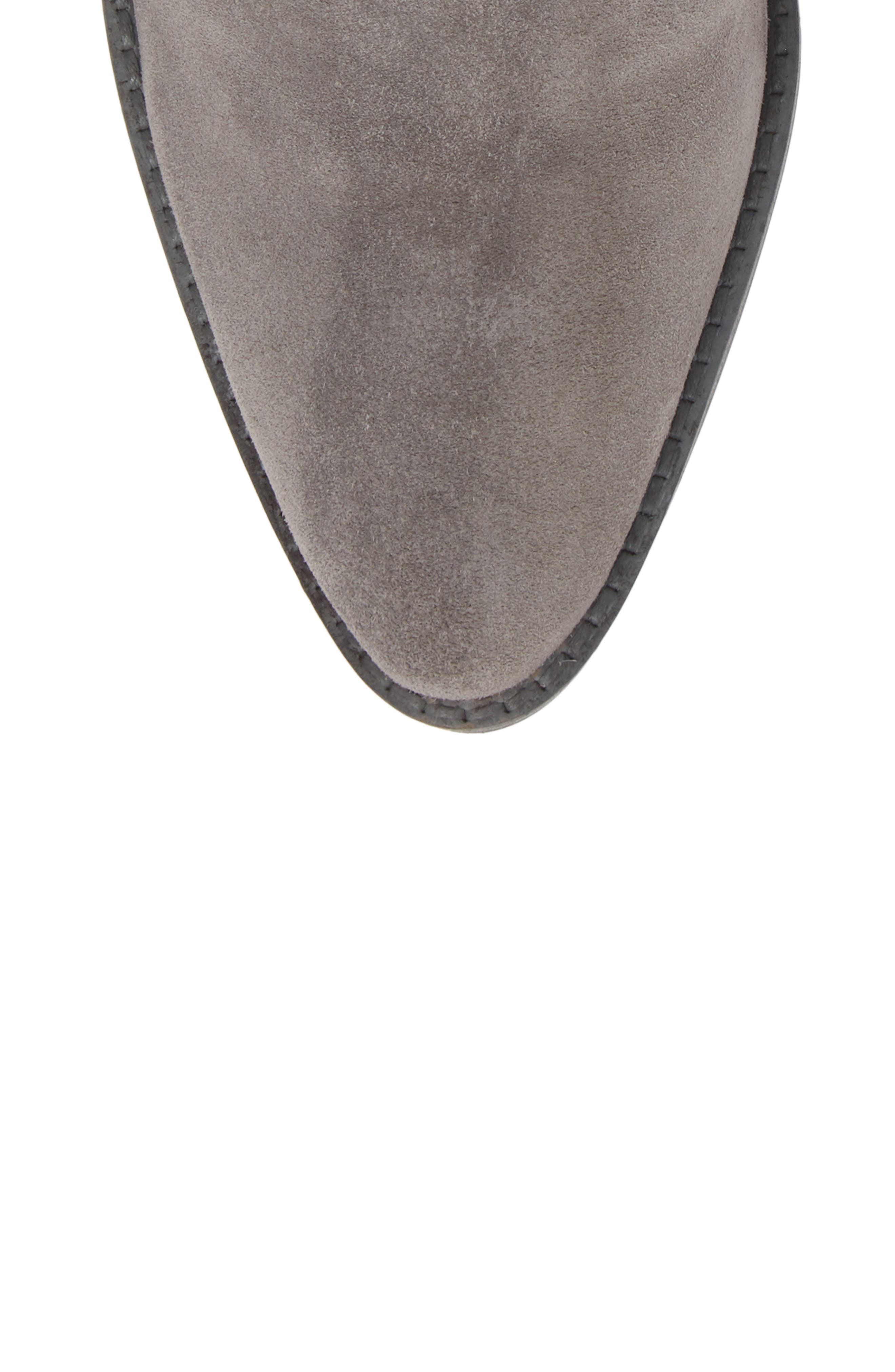 Zulu Western Boot, Alternate, color, LIGHT GREY SUEDE