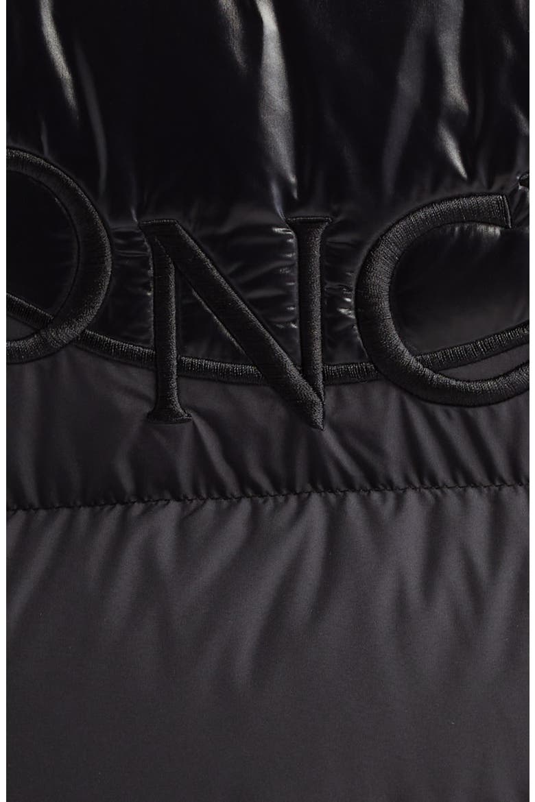 Ebre Quilted Short Down Jacket, Alternate, color, BLACK