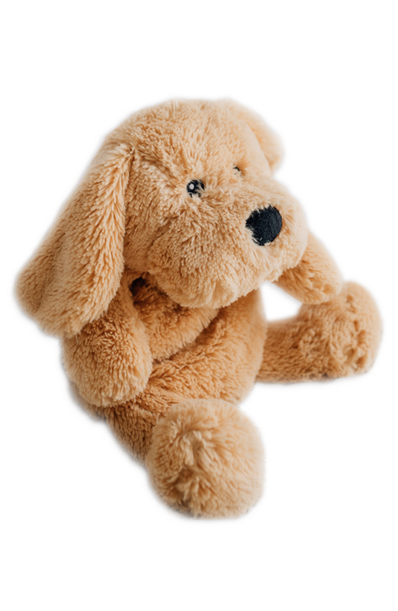 Mindful and Co Kids Microwavable and Weighted Plush Buddies, Main, color, Charlie The Puppy Dog