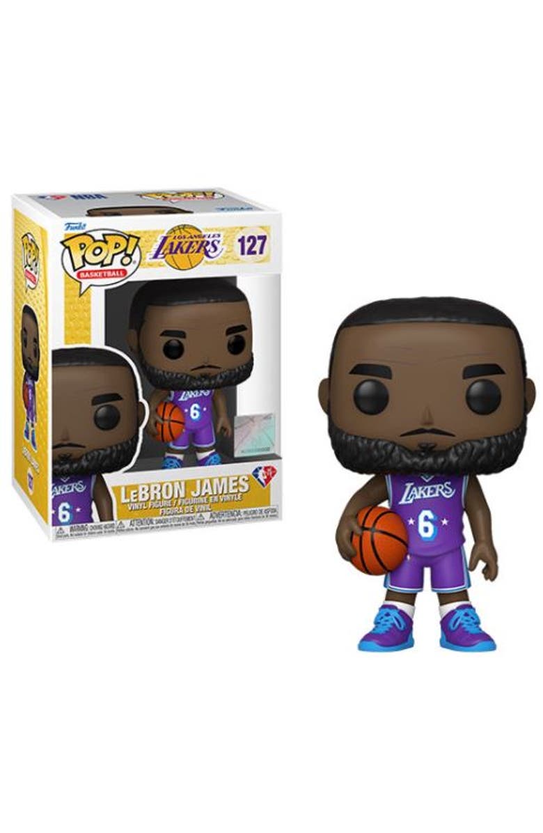Funko LeBron James (Los Angeles Lakers) Funko Pop! NBA Series 7 City Edition, Main, color, Multi-Color