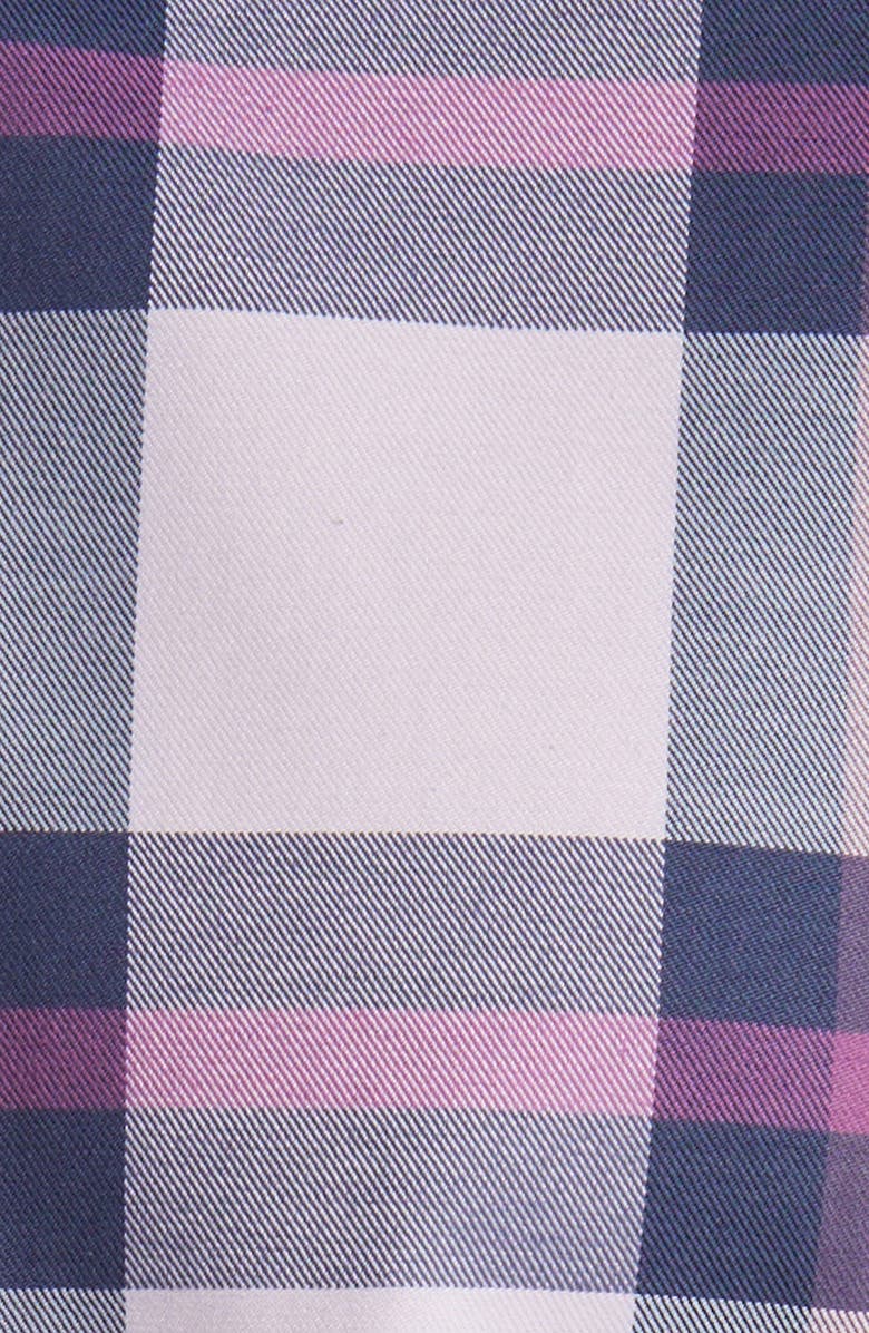 Stone Rose DRY TOUCH<sup>®</sup> Plaid Performance Button-Up Shirt, Alternate, color, Lavender