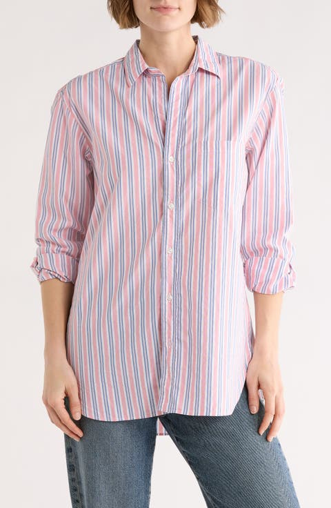 Relaxed Fit Button-Up Shirt