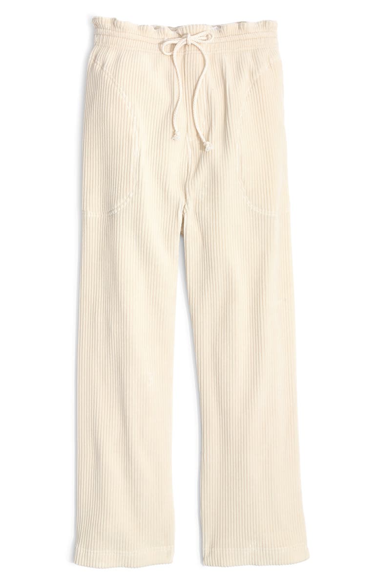 Madewell Texture & Thread Velour Corduroy Pants, Alternate, color, 
