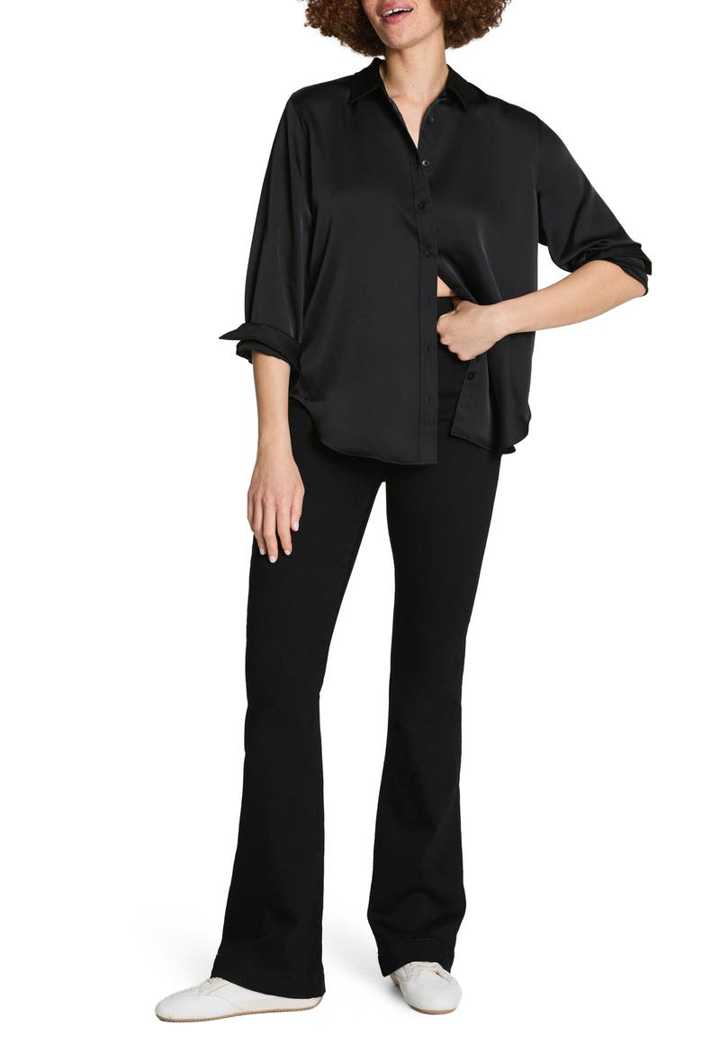 SPANXsculpt™ ReDefine High Waist Flare Jeans, Alternate, color, HADLOCK WASH