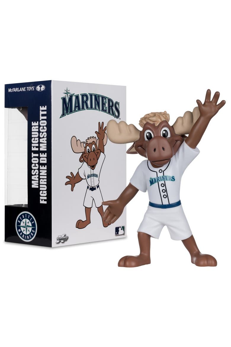 Mariner Moose (Seattle Mariners) McFarlane MLB Posed Mascot, Main, color, Multi-Color