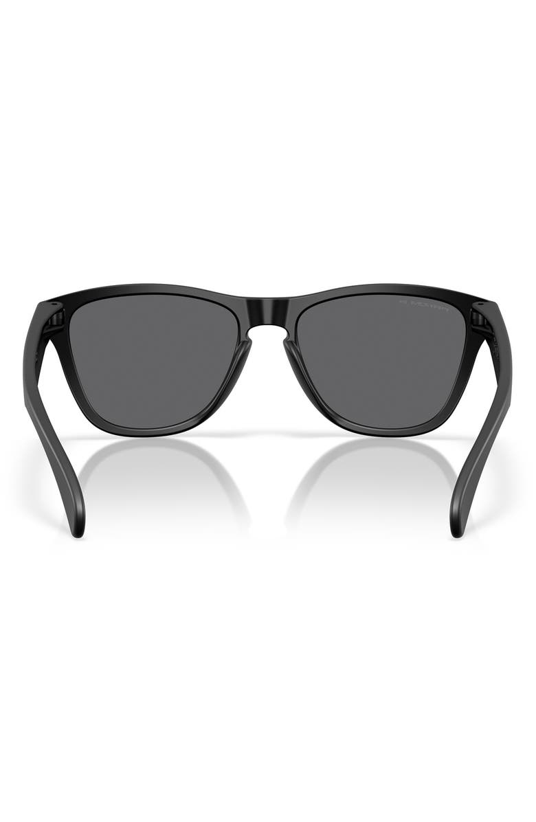 Oakley 53mm Prizm<sup>™</sup> Polarized Round Sunglasses, Alternate, color, Matte Black / Polar