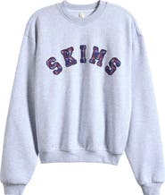 SKIMS Logo Classic Crewneck Sweatshirt